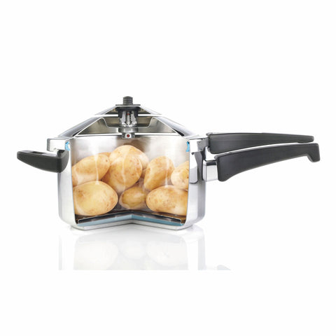 KUHN RIKON Duromatic Inox Pressure Cooker, 6 L, 24 cm