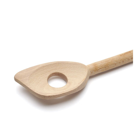 De Buyer Wooden Pointed Spoon special risotto B Bois 30cm