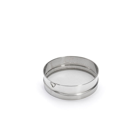 De Buyer Stainless steel flour sieve mesh 0,8mm Ø21cm