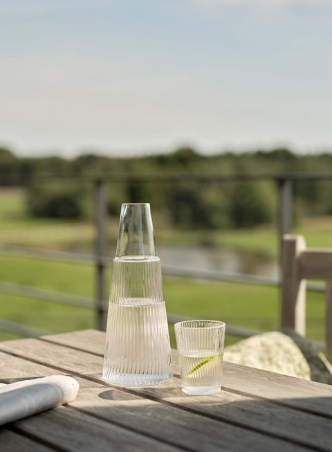 Stelton Pilastro Carafe with Glass 1 L